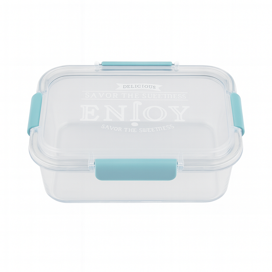 Stainless Steel “ENJOY” Lunch Box – Leak-Resistant Multi-Compartment Food Container