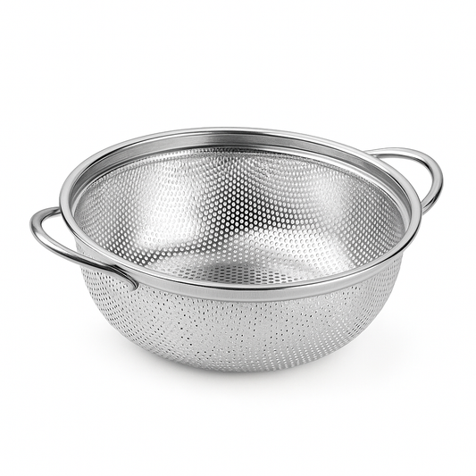Heavy Gauge Stainless Steel Strainer – 24 cm / 27 cm / 30 cm