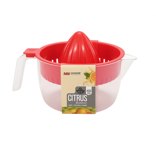 Maxware Citrus Squeezer 450ml – BPA-Free Manual Juicer for Fresh Orange, Lemon & Lime Juice