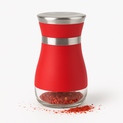 1Pc Stainless Steel Salt & Spice Storage Jar – Vibrant Color (JLG-18, Single Piece)