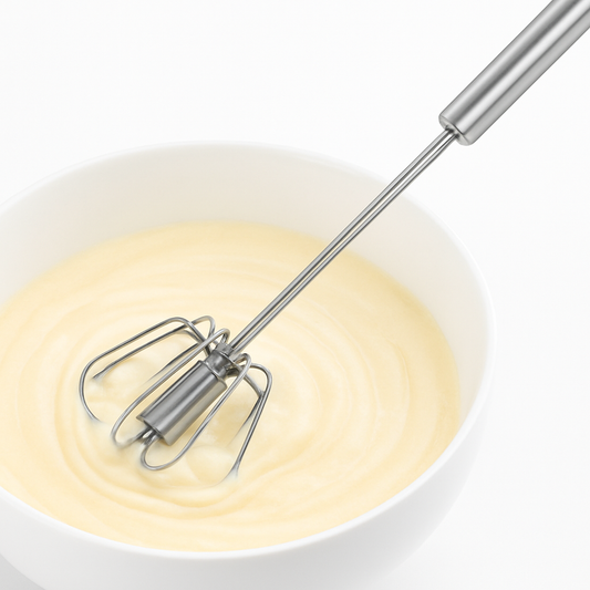 Stainless Steel Beater – Handheld Whisk with Iron Handle (30cm & 36cm)