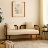 Rattan Baitak 2.5-Seater Sofa - Habitt