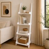 Ladder Rack 4 tiered - White