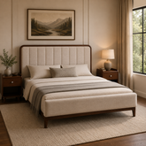 Aurra King Size Upholstered Bed