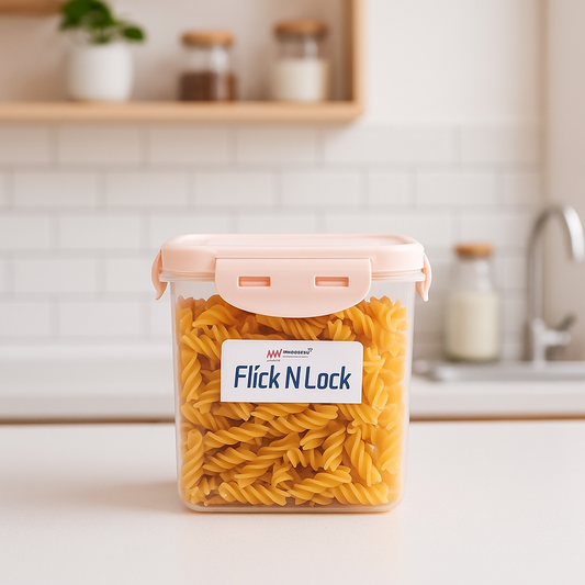 1pc Flick N Lock Small – 750 ml Airtight Food Storage Container