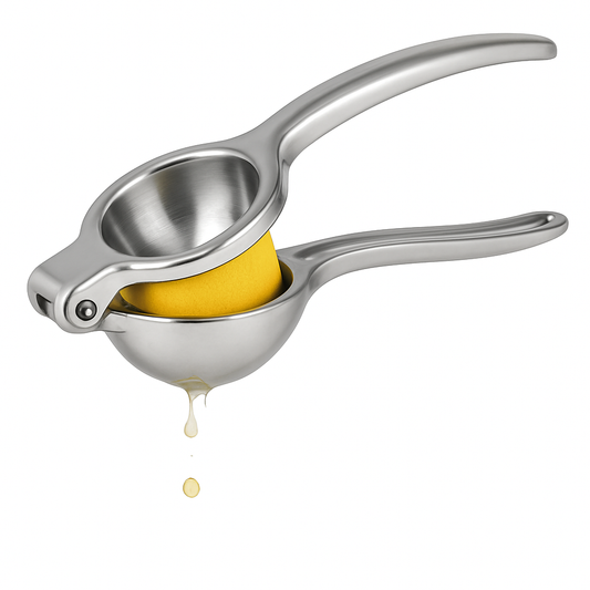 Stainless Steel Lemon & Lime Squeezer – Heavy-Duty Citrus Juicer Hand Press