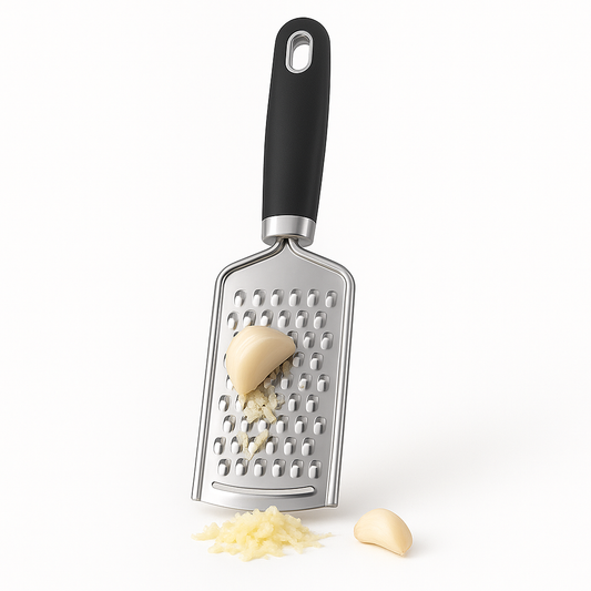 Large Ginger Shredder Grater – Stainless Steel Vegetable & Fruit Grater with Ergonomic Handle