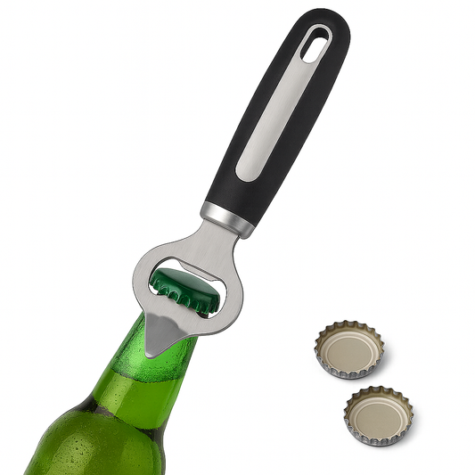Heavy Duty Stainless Steel Can Opener – Ergonomic Non-Slip Handle for Smooth & Safe Can Opening