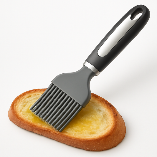 Heat-Resistant Silicone Basting Brush – Non-Stick Oil & Pastry Brush with Ergonomic Handle for Baking & BBQ