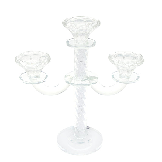 Glass Candle Holder.Z311-636 - Habitt