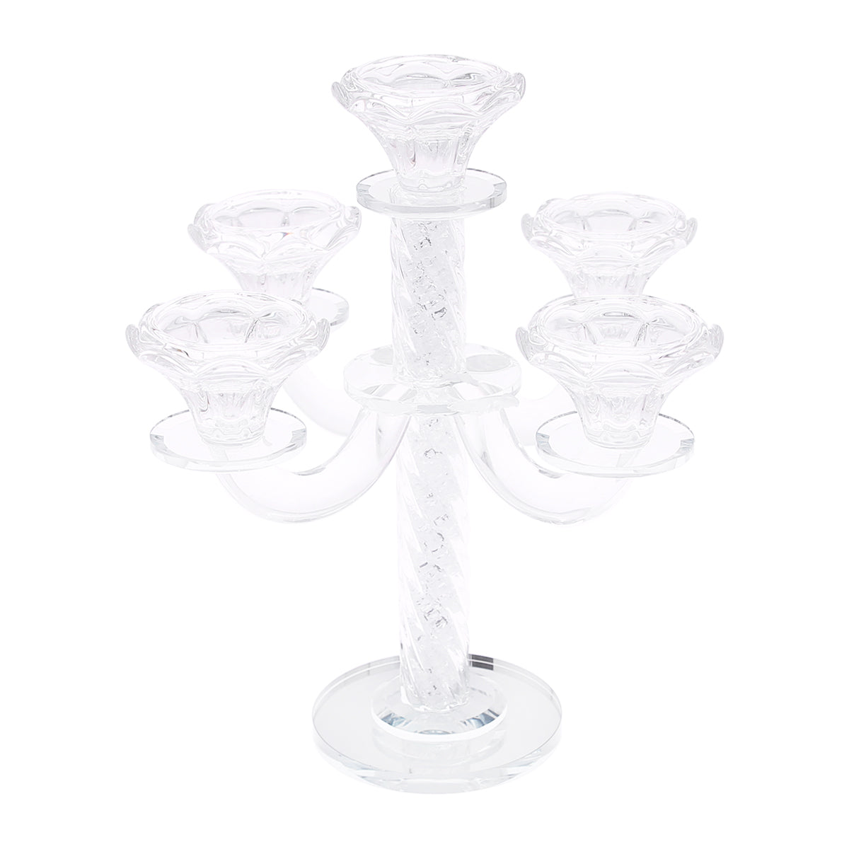 Glass Candle Holder.Z311-637