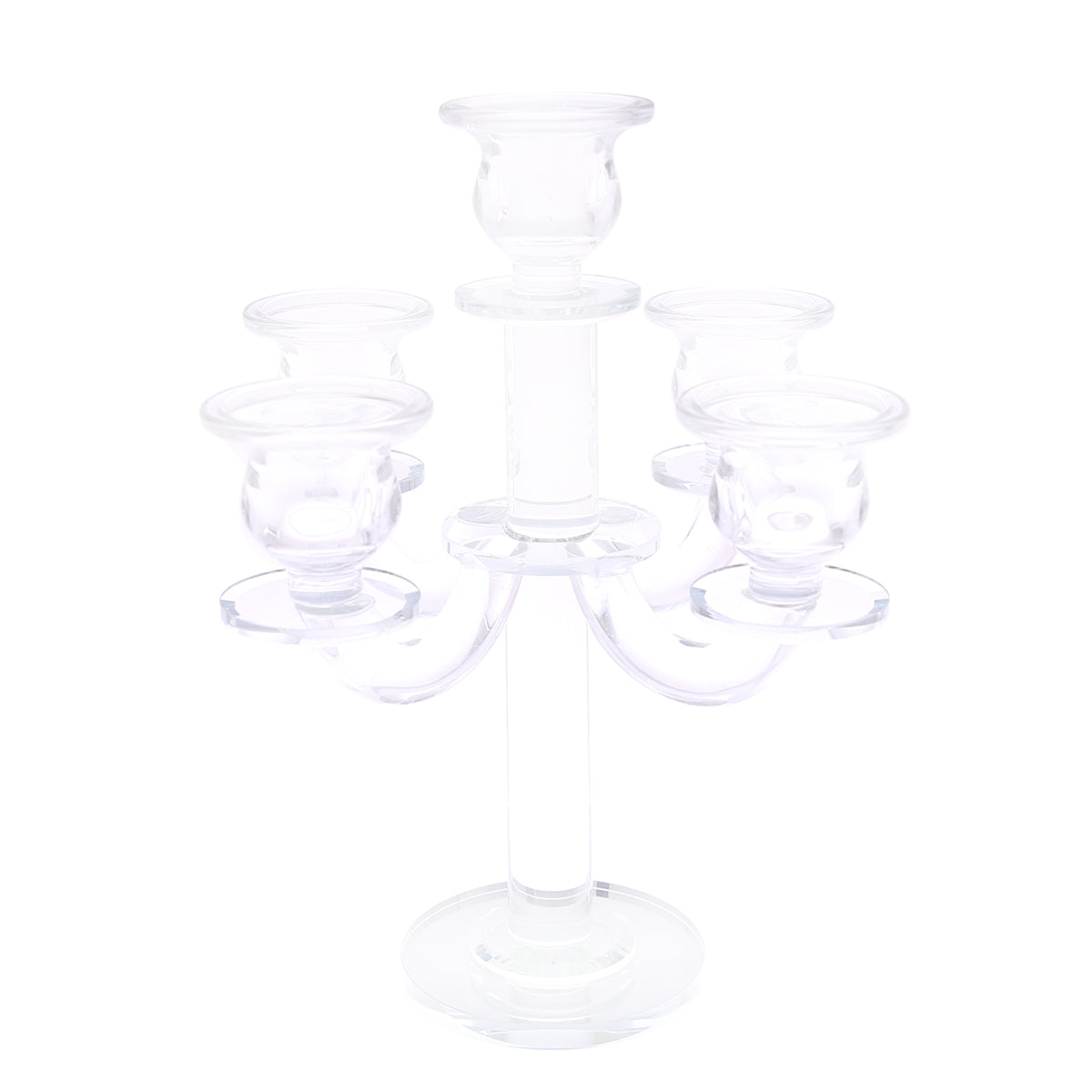 Glass Candle Holder.Z311-639