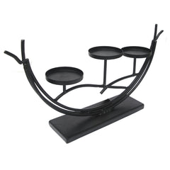 CANDLE STAND BLACK