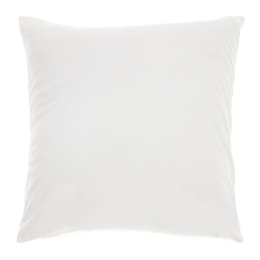 White Velvet Cushion Cover 18x18 WMB