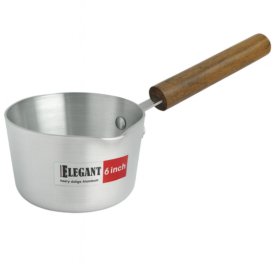 Elegant Silver Milk Pan – Multiple Sizes (6, 7 & 8 Inch)
