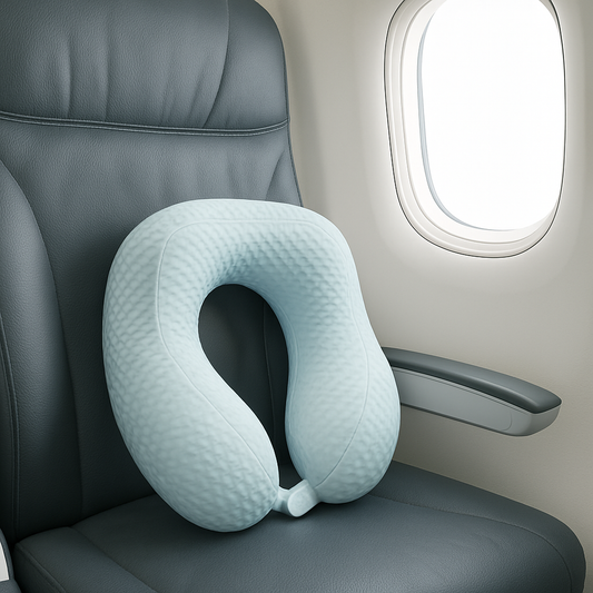 Travel Neck Pillow – Variant: Blue, Green, Pink