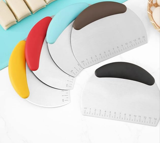 STEEL FLOUR SCRAPER (ASSORTED)