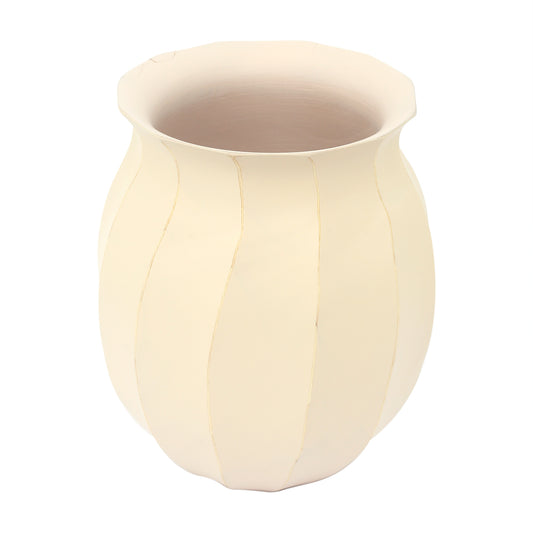 White Wash Vase (S)(Ex3925C) - Habitt
