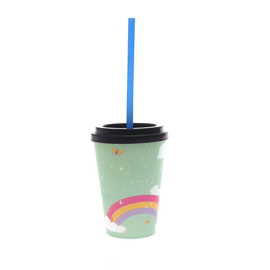 Cup with Straw – Green