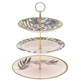 3Step Pastry Stand Floral - Habitt
