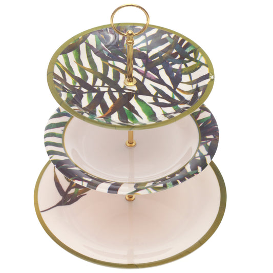 3Step Pastry Stand Floral