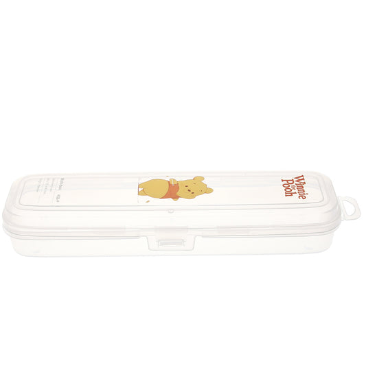 Winnie‑Pooh Multi‑Box – Transparent Stationery Storage Case for Kids & School Supplies