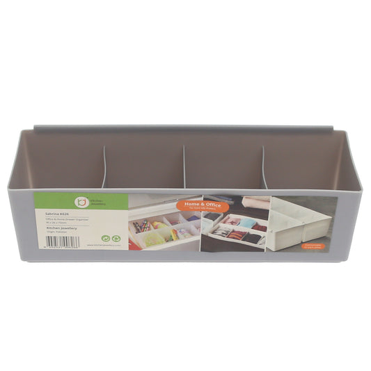 Drawer Organizer – Grey & White
