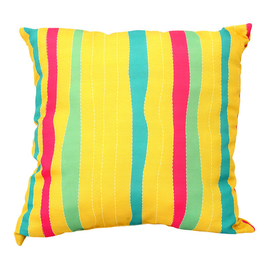 Beach Fun In The Sun Cushion 18X18Yellow - Habitt