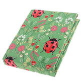 LedyBugs Green Double Bed Sheet 96x102 - Habitt