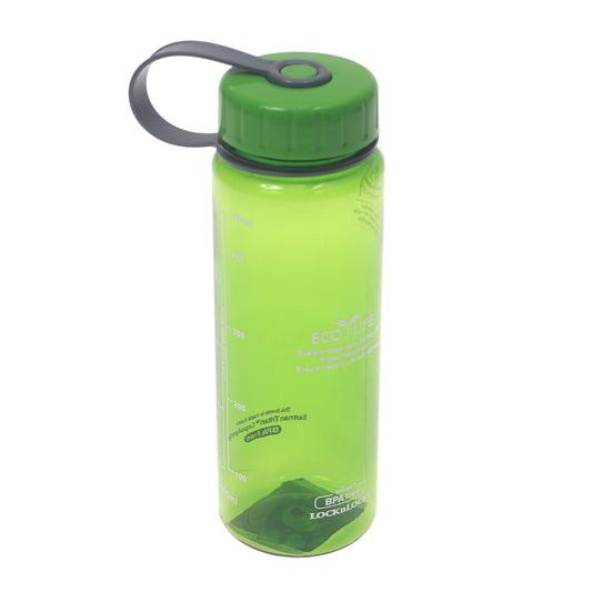 ECO WATER BOTTLE 500ML GREEN LLABF613G SB