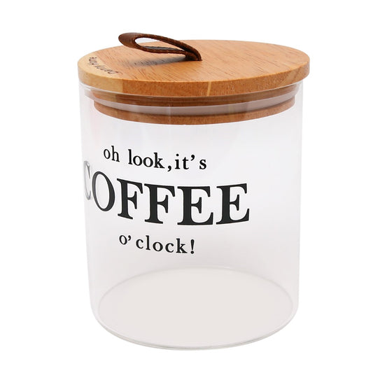 1988-37 Glass Coffee Jar Danny Home - Habitt