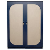 Lancaster black 2 wardrobe - Habitt