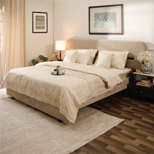 Lowa Arc Bedroom Set – Bed & Dresser