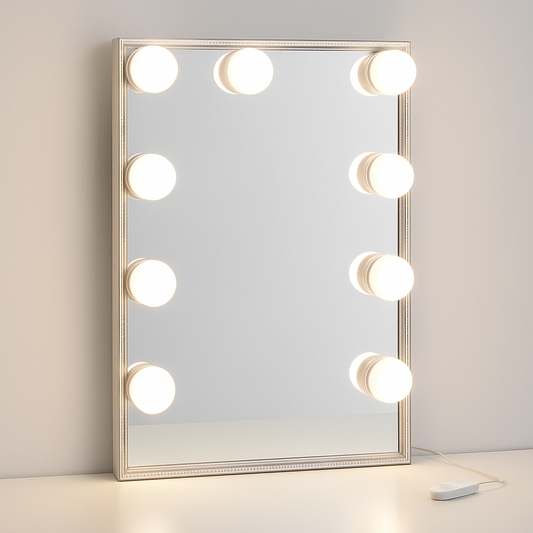 Vanity Mirror Lights with 3 Color Modes & 10 Brightness Levels – USB Powered LED Bulbs (Box Packing)