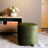 Clara x Green Pouf - Habitt