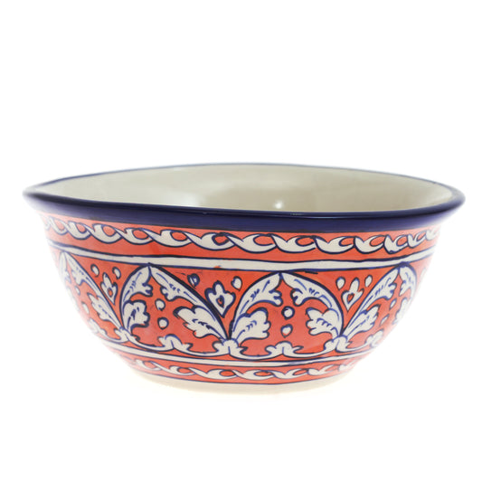 Blue Pottery Bowl.Ceramic.Multi Round - Habitt