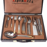 SS151 Cultery Set Block 52Pcs (SG) - Habitt