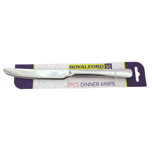 2Pcs Dinner Knife