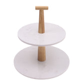 Pastry Serving Dish White.OLA-004 - Habitt