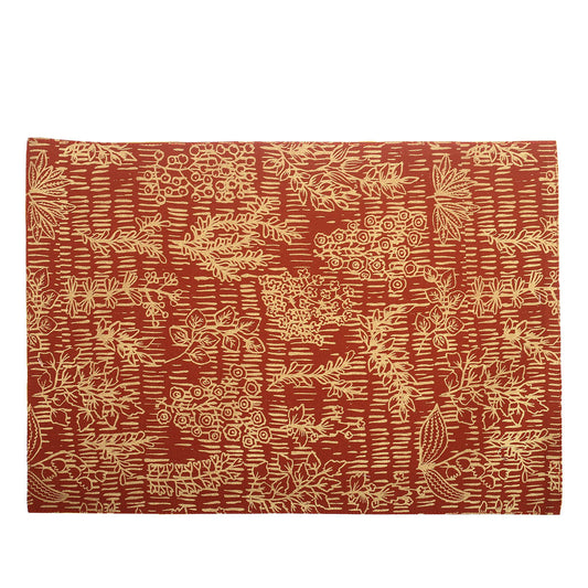 Gold Floral Mats 13x19 - Habitt