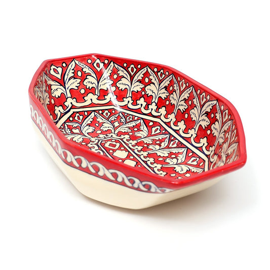 Multi Oval Bowl Red - Habitt