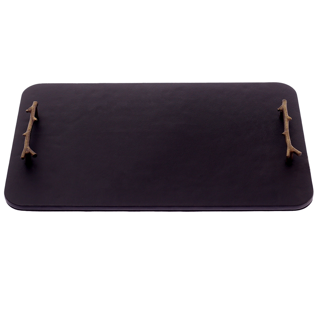 Leather tray (Black)