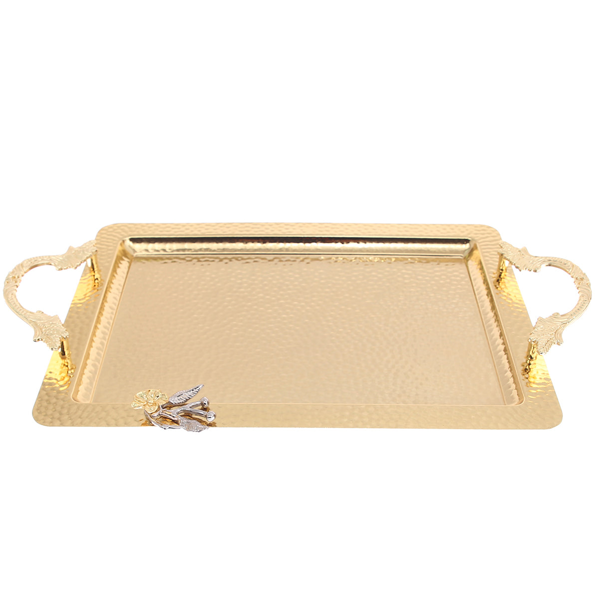 Hammered Rectangle Tray Small G-2626