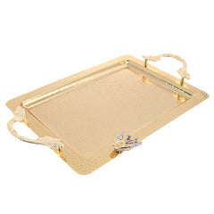 Hammered Rectangle Tray Small G-2626