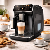 Philips Series 4400 Fully Automatic Espresso Machine – EP4446/70 | Premium Bean-to-Cup Coffee Maker - Habitt