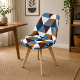 Gigma Printed W/Fabric Chair