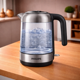 Philips Series 5000 Glass Kettle - light, 1.7 litre HD9339/81 - Habitt