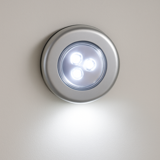 Stick Touch LED Light for Easy Wireless Lighting in Cabinets, Closets & Bedrooms