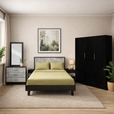 Oxford - Bed, Dresser & 3 Door Wardrobe - Habitt