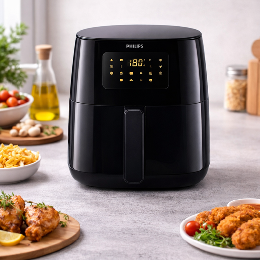 Philips 3000 Series Airfryer L with Rapid Air Technology – Digital Oil-Free Fryer (HD9252/91) - Habitt